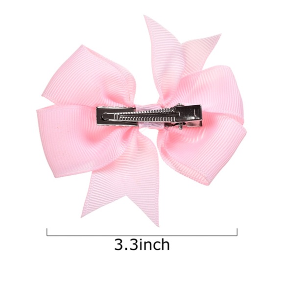 20 pcs/set Kids hair Bow Tie BB Hairpin Girls - Picture 3 of 4
